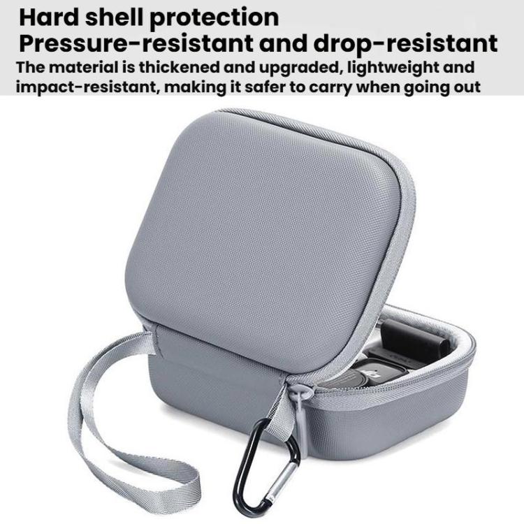 Bolsa de almacenamiento, carcasa rígida portátil, impermeable y protectora (gris) — imagen 5