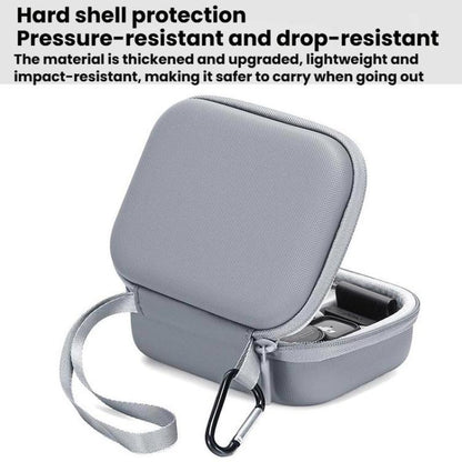 Bolsa de almacenamiento, carcasa rígida portátil, impermeable y protectora (gris) — imagen 5