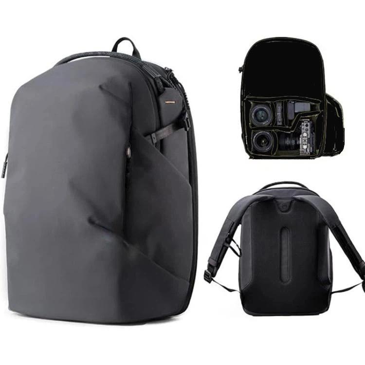 Mochila para cámara de 16 l y 14 pulgadas para portátil, DSLR, cámaras sin espejo y drones, ideal para fotografía creativa y…