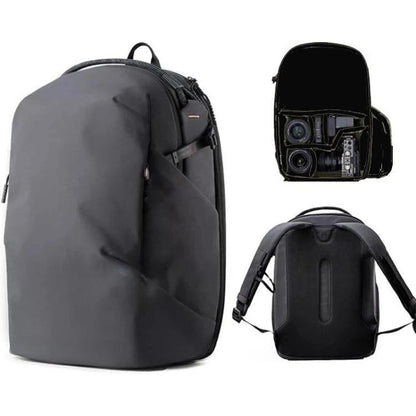 Mochila para cámara de 16 l y 14 pulgadas para portátil, DSLR, cámaras sin espejo y drones, ideal para fotografía creativa y…