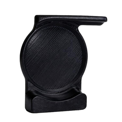 Tapa de lente de goma dura con carcasa, resistente a arañazos y con protector de pulgar para cámara deportiva