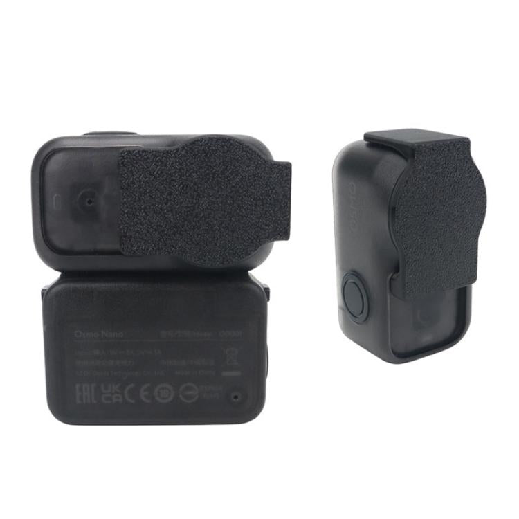 Tapa de lente de goma dura con carcasa, resistente a arañazos y con protector de pulgar para cámara deportiva — imagen 2