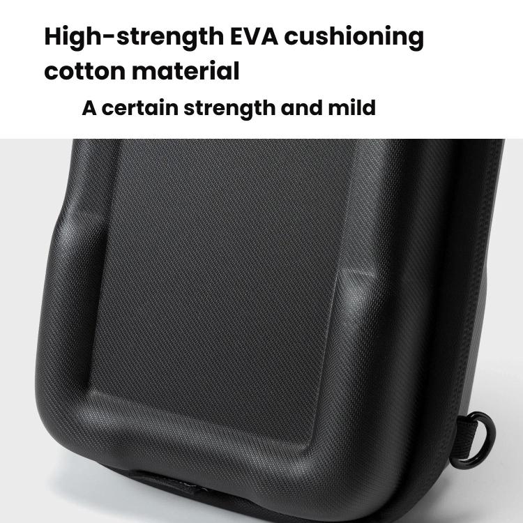 Bolsa de almacenamiento rígida de EVA Cwatcun D224, mediana, resistente a golpes y a la presión para DJI Osmo Pocket 3 (negr…