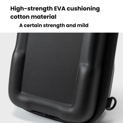 Bolsa de almacenamiento rígida de EVA Cwatcun D224, mediana, resistente a golpes y a la presión para DJI Osmo Pocket 3 (negr…