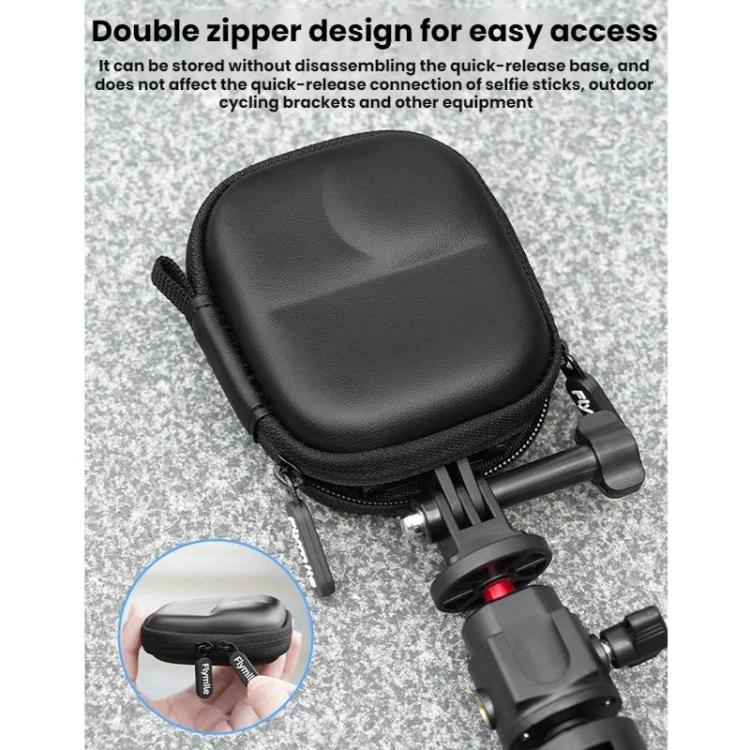 Caja protectora de almacenamiento para cámara de acción Osmo Nano Flymile (negra) para DJI Osmo — imagen 5
