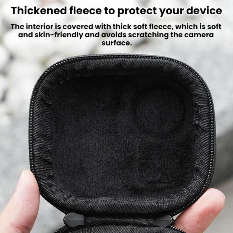 Caja protectora de almacenamiento para cámara de acción Osmo Nano Flymile (negra) para DJI Osmo — imagen 8