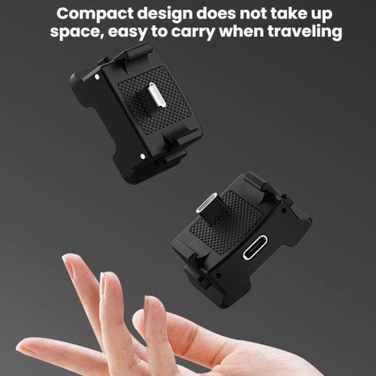 Base adaptadora de carga magnética de liberación rápida Flymile para DJI Osmo Pocket 3 (negra) — imagen 2
