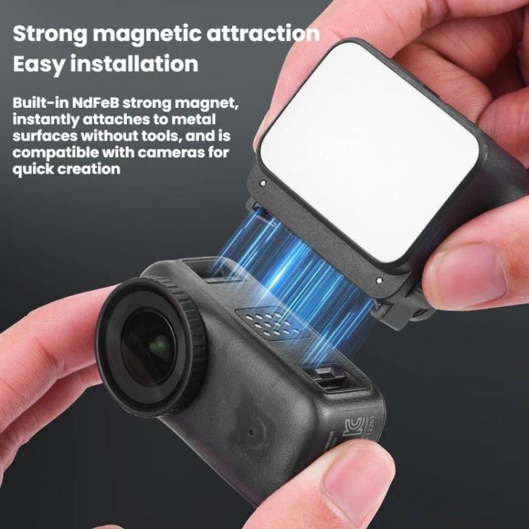 Luz de relleno para fotografía selfie portátil Osmo Nano Flymile (negra) para DJI Osmo — imagen 3