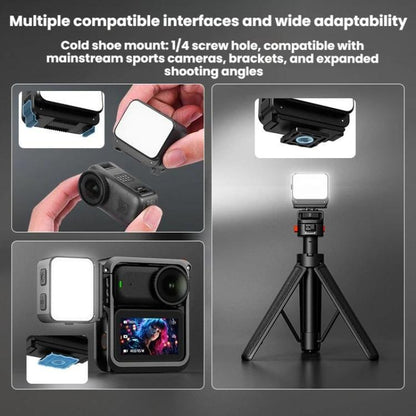 Luz de relleno para fotografía selfie portátil Osmo Nano Flymile (negra) para DJI Osmo — imagen 5