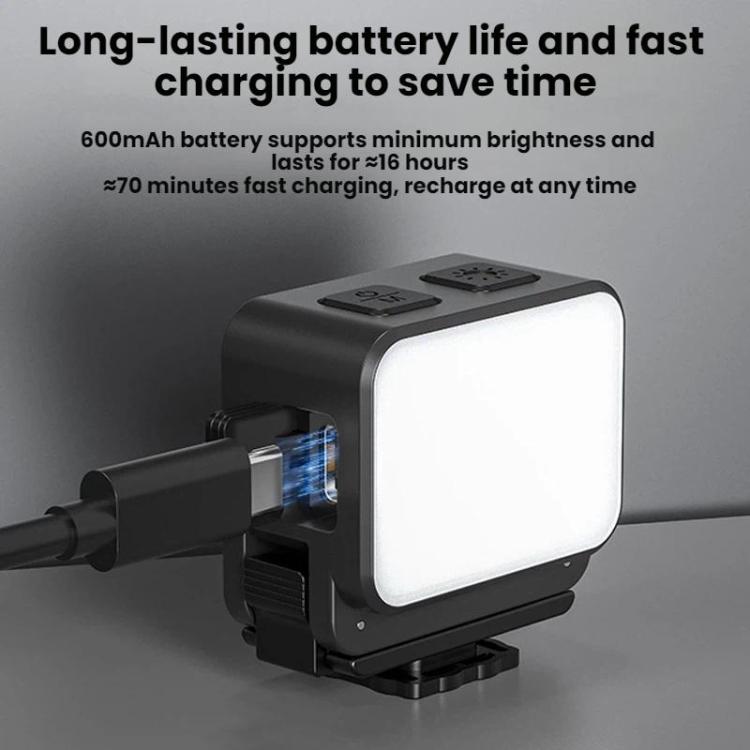 Luz de relleno para fotografía selfie portátil Osmo Nano Flymile (negra) para DJI Osmo — imagen 8