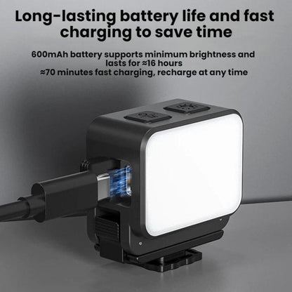Luz de relleno para fotografía selfie portátil Osmo Nano Flymile (negra) para DJI Osmo — imagen 8
