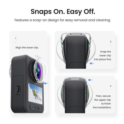 Lente Protector de antivaho con clip aMagisn para DJI Osmo 360 (PD11) — imagen 4