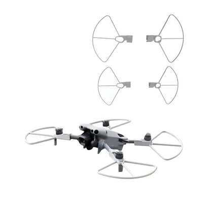 Protectores de hélice anticolisión, color gris para DJI Mini 5 Pro