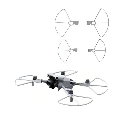Protectores de hélice anticolisión, color gris para DJI Mini 5 Pro