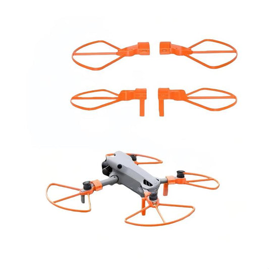 Protectores de hélice anticolisión, anillo de parachoques protector, protector de altura naranja para DJI Mini 5 Pro