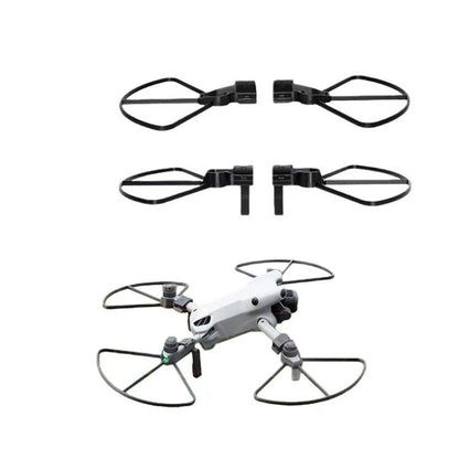 Protectores de hélice anticolisión, anillo de parachoques negro, protector de altura para DJI Mini 5 Pro