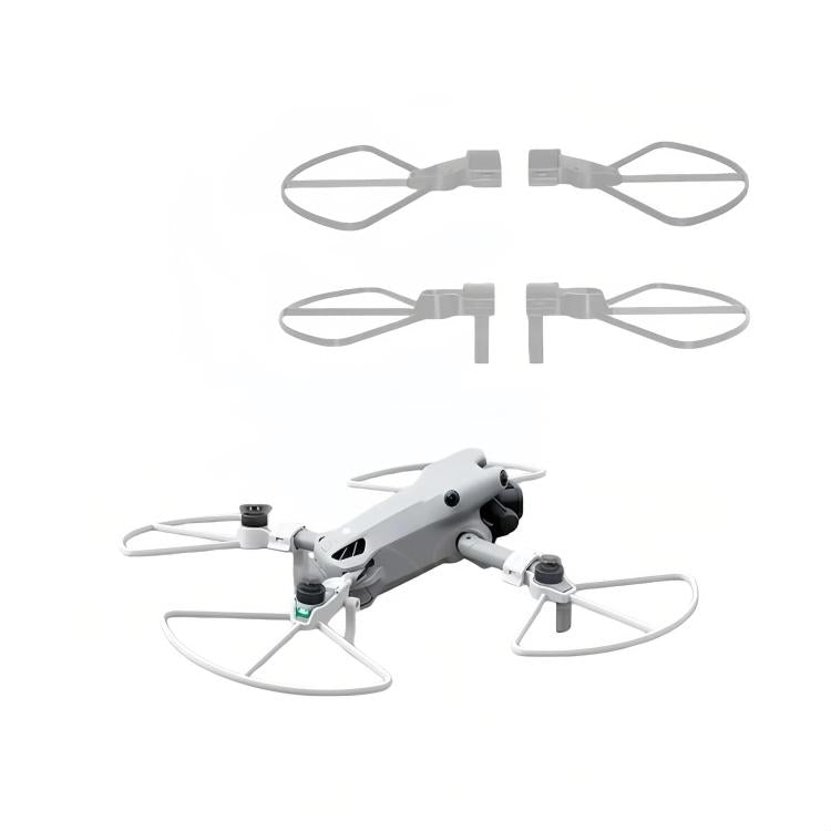 Protectores de hélice anticolisión, anillo de parachoques protector, protector de altura gris para DJI Mini 5 Pro