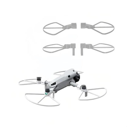 Protectores de hélice anticolisión, anillo de parachoques protector, protector de altura gris para DJI Mini 5 Pro