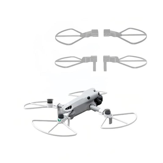 Protectores de hélice anticolisión, anillo de parachoques protector, protector de altura gris para DJI Mini 5 Pro