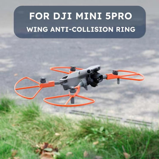 Protectores de hélice anticolisión, color naranja para DJI Mini 5 Pro — imagen 2