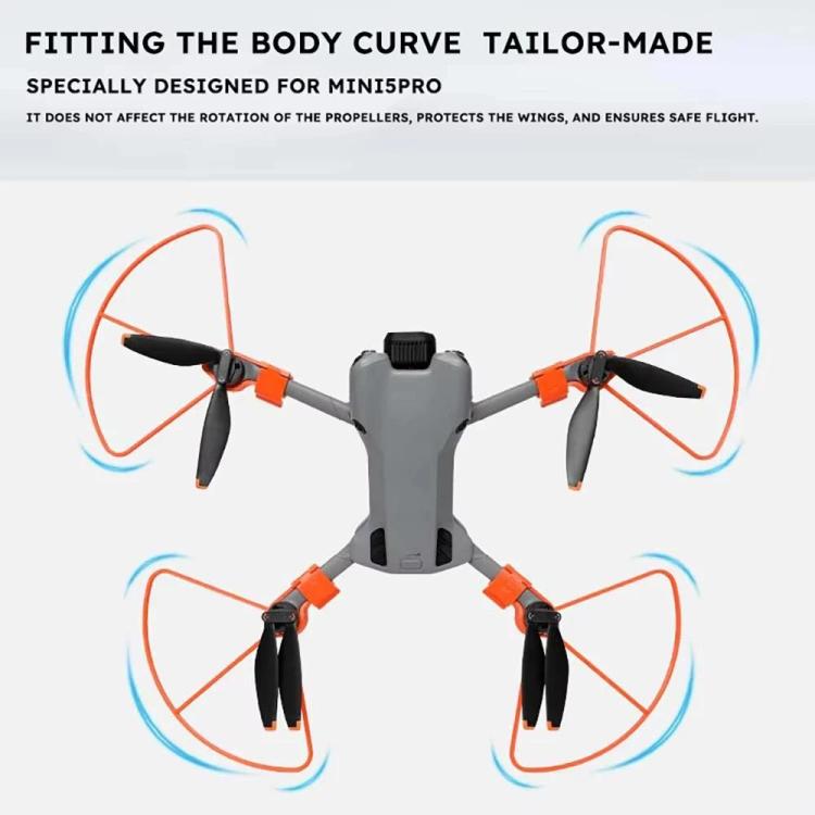 Protectores de hélice anticolisión, color negro para DJI Mini 5 Pro — imagen 5