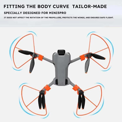 Protectores de hélice anticolisión, anillo de parachoques protector, protector de altura gris para DJI Mini 5 Pro — imagen 5