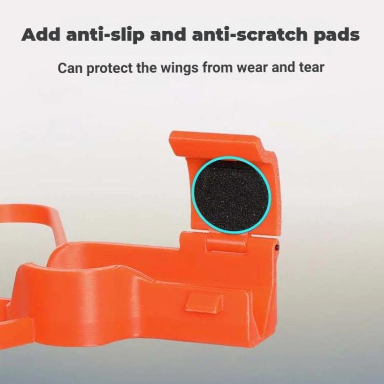 Protectores de hélice anticolisión, color naranja para DJI Mini 5 Pro — imagen 6