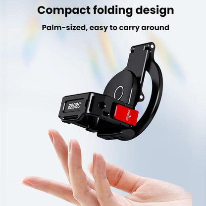 Soporte magnético expandible para teléfono BRDRC con zapata fría para DJI Osmo Pocket 3 (negro) — imagen 13