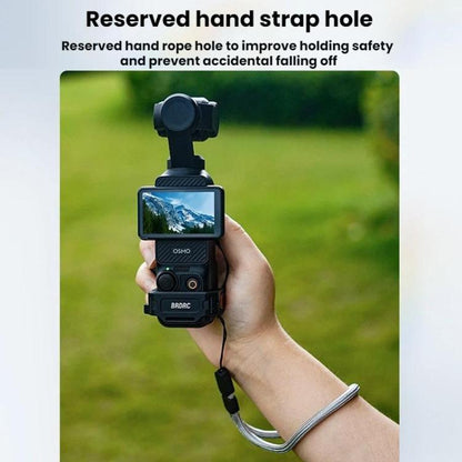 Soporte magnético expandible para teléfono BRDRC con zapata fría para DJI Osmo Pocket 3 (negro) — imagen 10