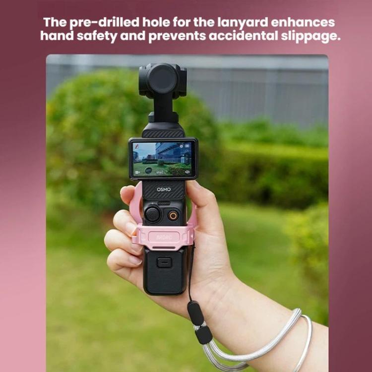 Soporte magnético expandible para teléfono BRDRC con zapata fría para DJI Osmo Pocket 3 (rosa) — imagen 7
