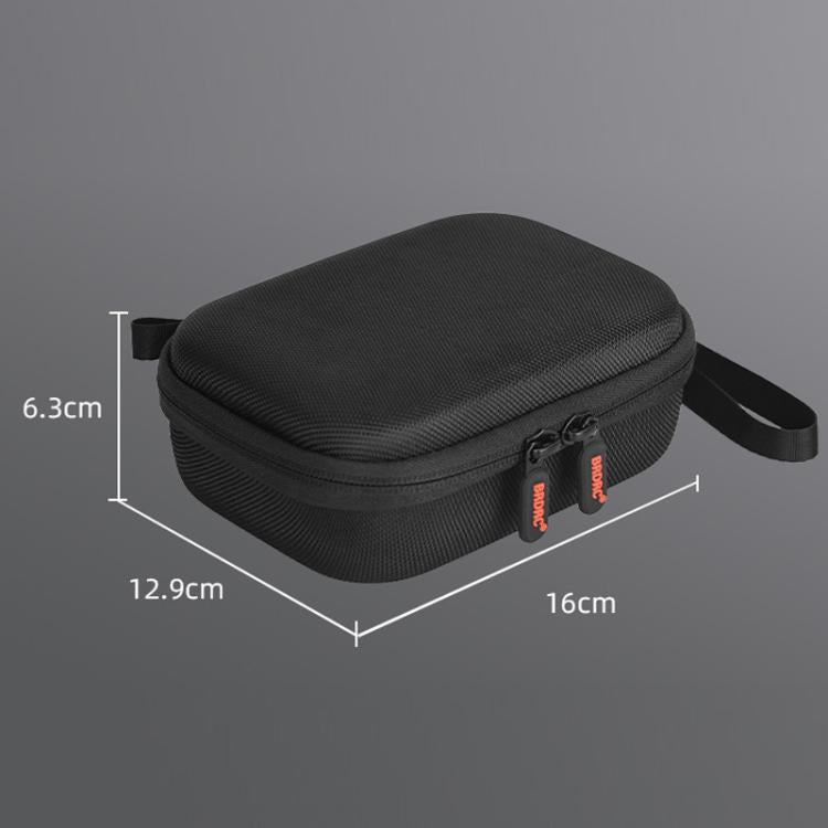 Bolsa de almacenamiento portátil para accesorios de cámara de acción Osmo Nano BRDRC (negra) para DJI Osmo — imagen 2