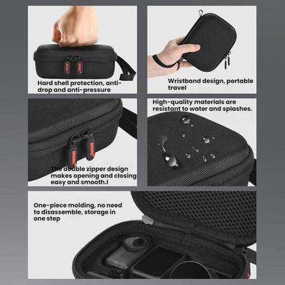 Bolsa de almacenamiento portátil para accesorios de cámara de acción Osmo Nano BRDRC (negra) para DJI Osmo — imagen 5