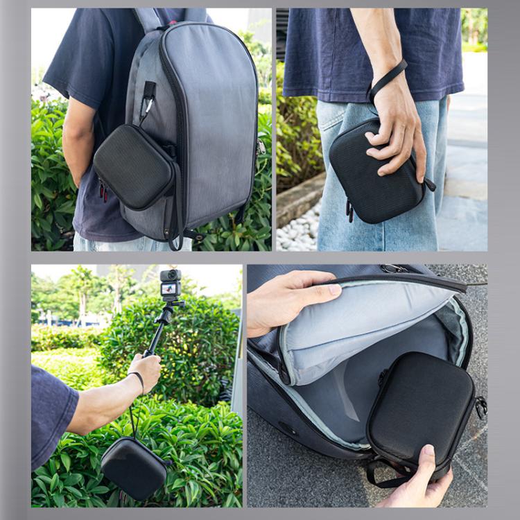 Bolsa de almacenamiento portátil para accesorios de cámara de acción Osmo Nano BRDRC (negra) para DJI Osmo — imagen 8