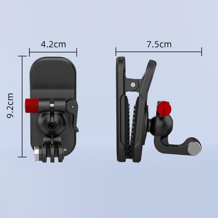 Soporte magnético para cámara con correa de hombro para mochila /GoPro/Insta360. Especificaciones: Magnético — imagen 3