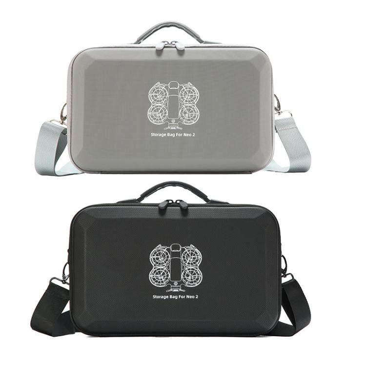 Estuche rígido de transporte, bolsa bandolera moldeada a medida para DJI Neo (gris) — imagen 2