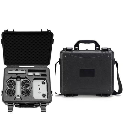 Estuche a prueba de explosiones para dron 2. Caja de almacenamiento impermeable con correa para el hombro para DJI Neo