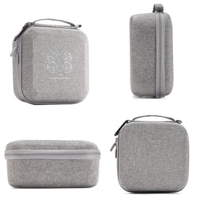 Estuche rígido compacto y portátil para dron 2 con clip metálico para DJI Neo (gris) — imagen 3