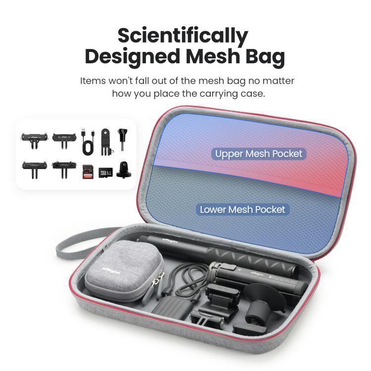 Estuche de transporte rígido mediano aMagisn (gris) — imagen 10
