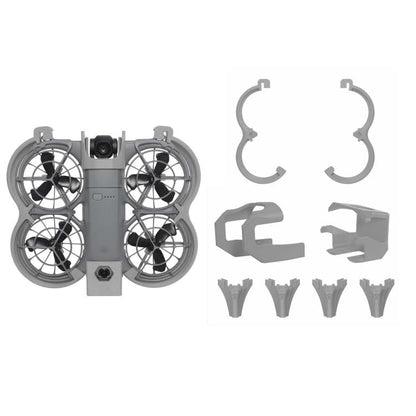 Kit de protectores de hélices para dron 2. Anillos anticolisión. Accesorios de seguridad duraderos. Sin transmisión de vídeo…