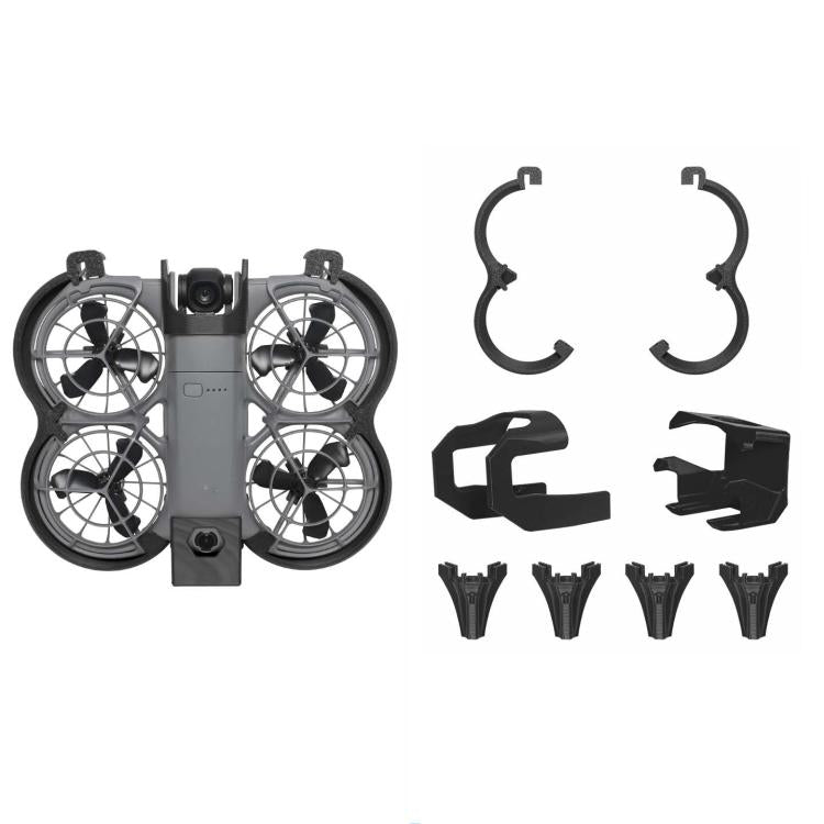 Kit de protectores de hélices para dron 2. Anillos anticolisión. Accesorios de seguridad duraderos. Sin transmisión de vídeo…