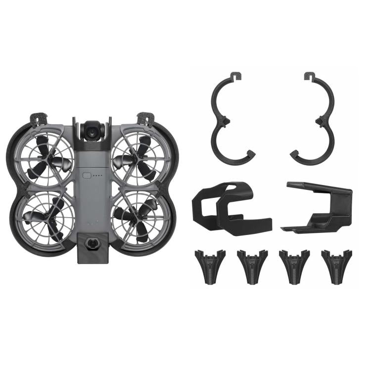 Kit de protectores de hélices para dron 2. Anillos anticolisión. Accesorios de seguridad duraderos. Compatible con complemen…