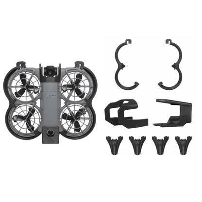 Kit de protectores de hélices para dron 2. Anillos anticolisión. Accesorios de seguridad duraderos. Compatible con complemen…