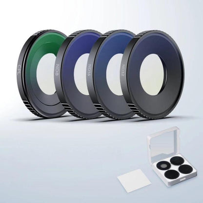 Kit de filtros 4 en 1 para cámara : filtros de lente CPL/ND8/ND16/ND32 para DJI Osmo Action 6 — imagen 2