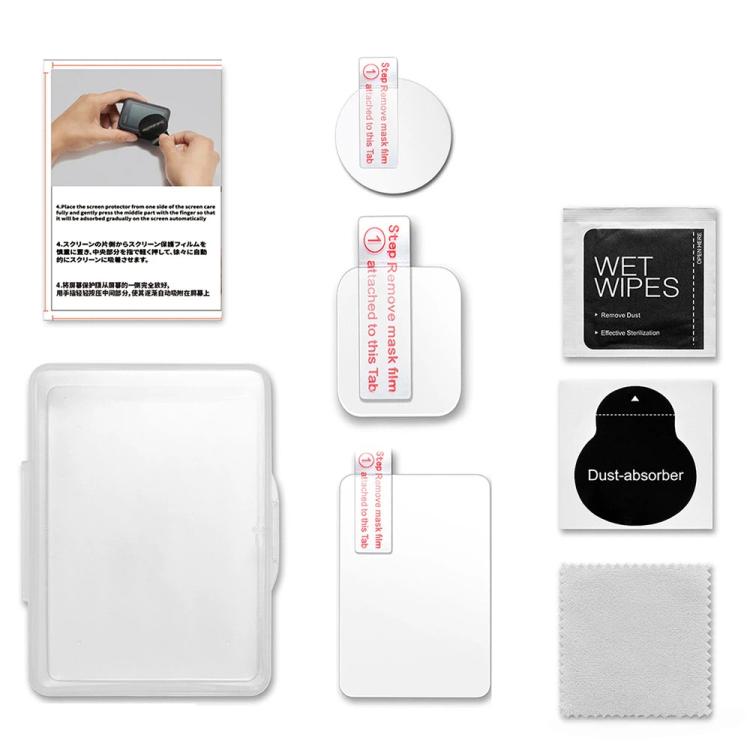 Kit de película de lente Protector de pantalla de vidrio templado, transparente HD para DJI Osmo Action 6 (1 unidad)