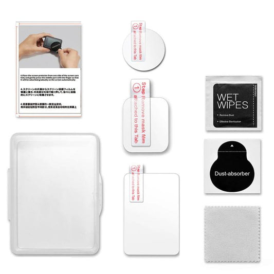 Kit de película de lente Protector de pantalla de vidrio templado, transparente HD para DJI Osmo Action 6 (1 unidad)