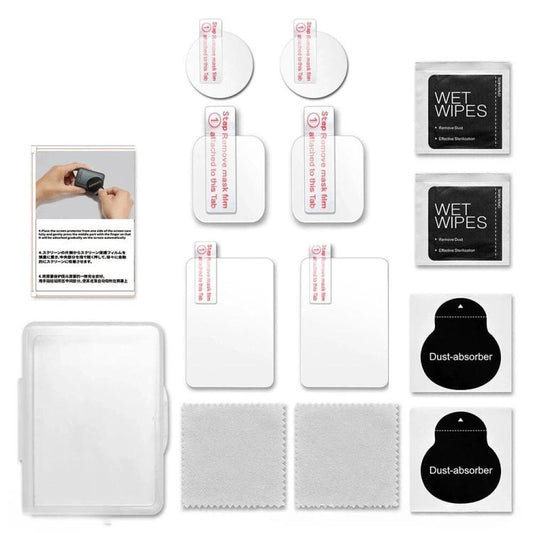 Kit de 2 protectores de pantalla de vidrio templado HD para lente transparente para DJI Osmo Action 6
