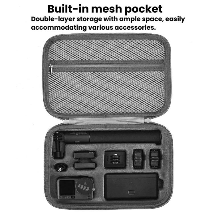 Bolsa de transporte impermeable y resistente a golpes para cámara Adventure Combo para DJI Osmo Action 6 (Gris) — imagen 5