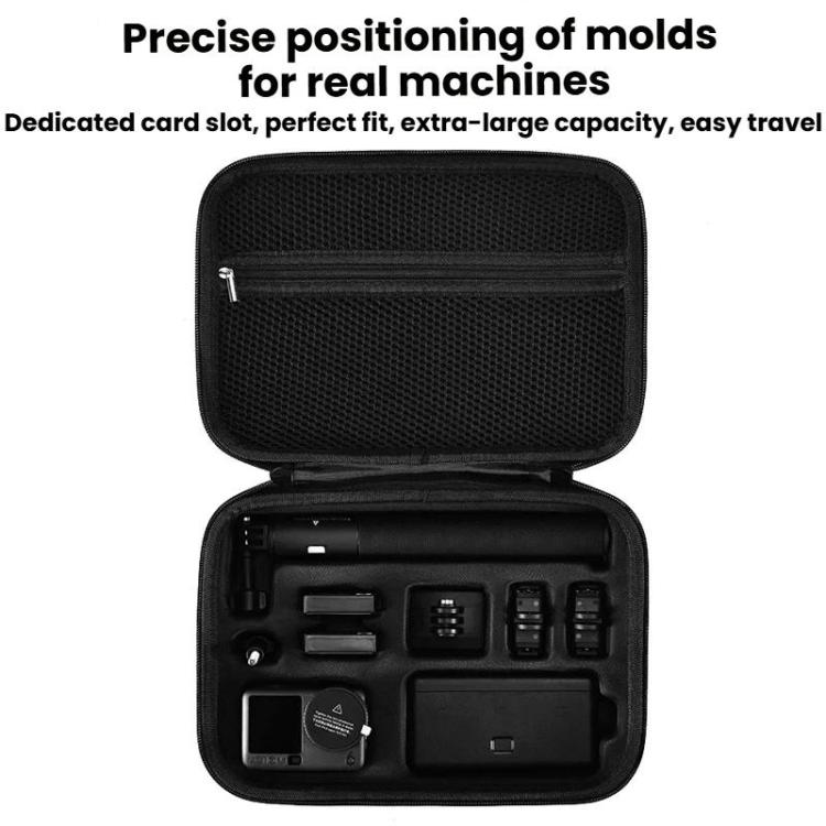 Bolsa de transporte impermeable y resistente a golpes para cámara Adventure Combo para DJI Osmo Action 6 (Gris) — imagen 6