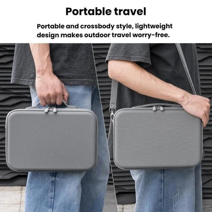 Bolsa de transporte impermeable y resistente a golpes para cámara Adventure Combo para DJI Osmo Action 6 (negra) — imagen 7