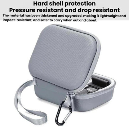 Bolsa de almacenamiento portátil para cámara, impermeable y a prueba de caídas para DJI Osmo Action 6 (negra) — imagen 3